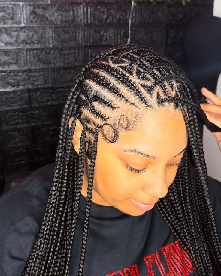 How to: Flip Over Fulani Braids and 21 Stunning Flip Over Fulani Braids ...